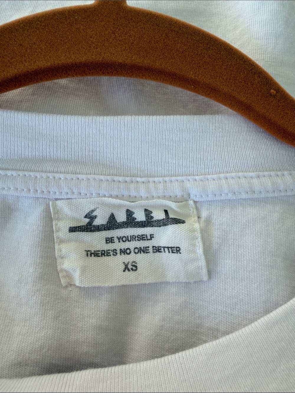 NWOT Sabbi Note to Self Oversized Tee - Picture 6 of 7